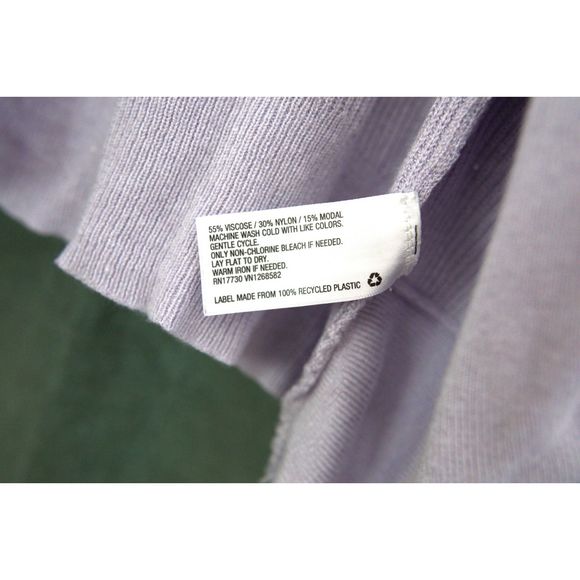 A New Day Lavender Cardigan Size Large - Picture 2 of 4